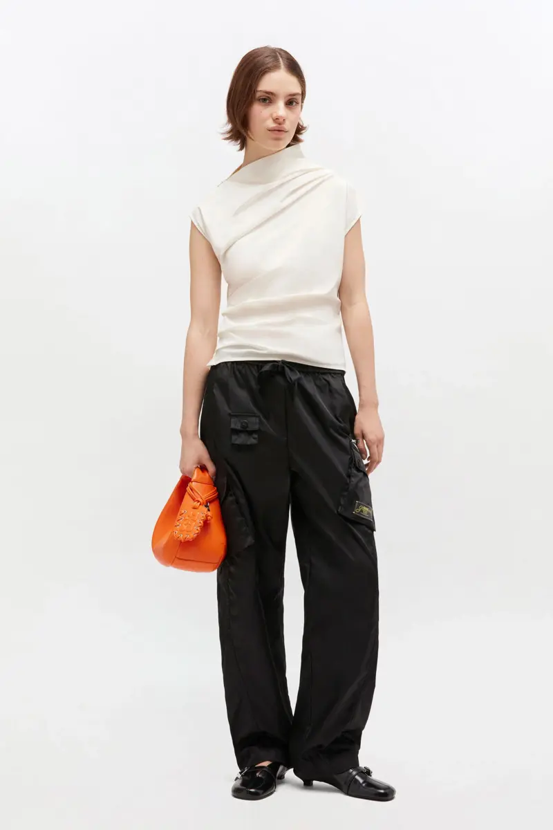 ivory ruched top 2 - Ivory Ruched Top