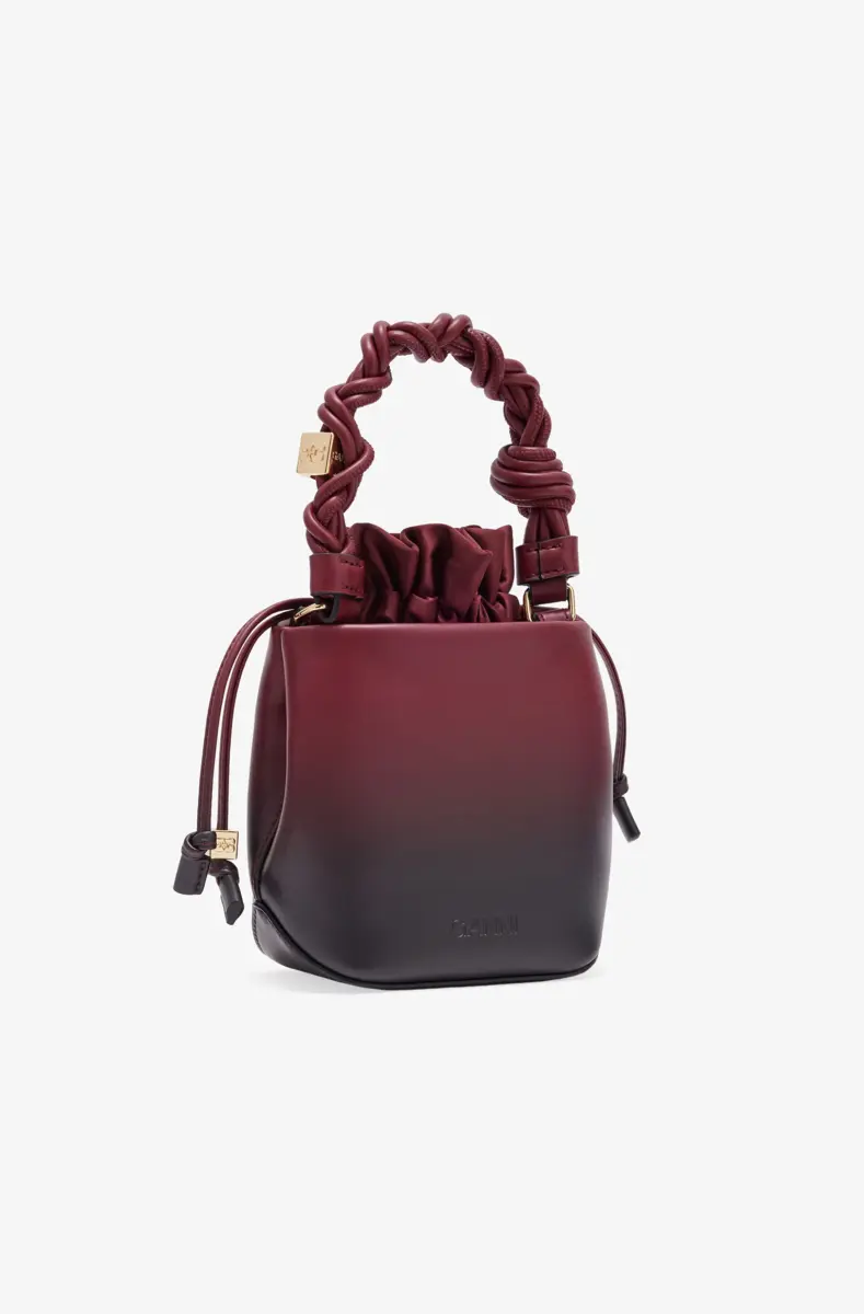 rd mini ganni bou bucket bag 2 - R&oslash;d Mini GANNI Bou Bucket Bag